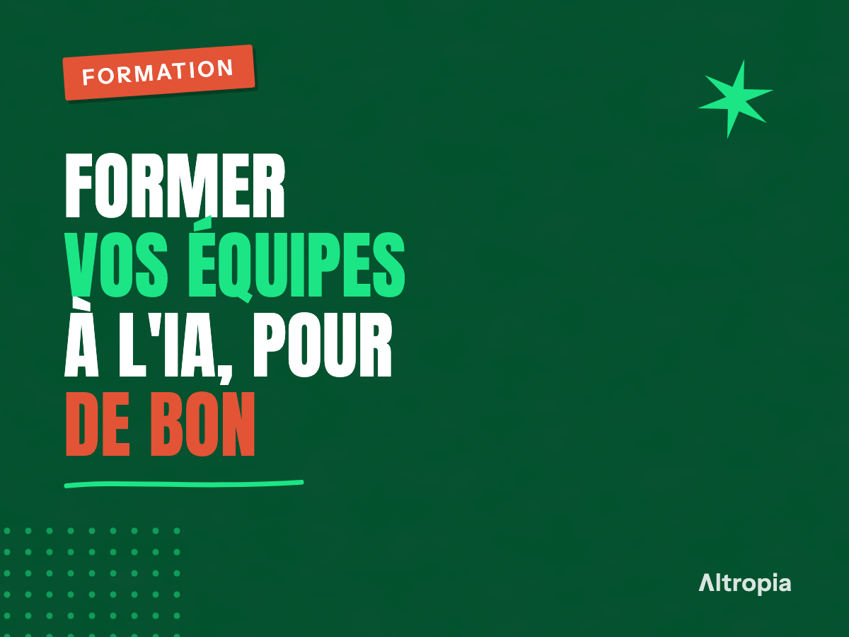 Formation IA entreprise : former vos équipes pour de bon