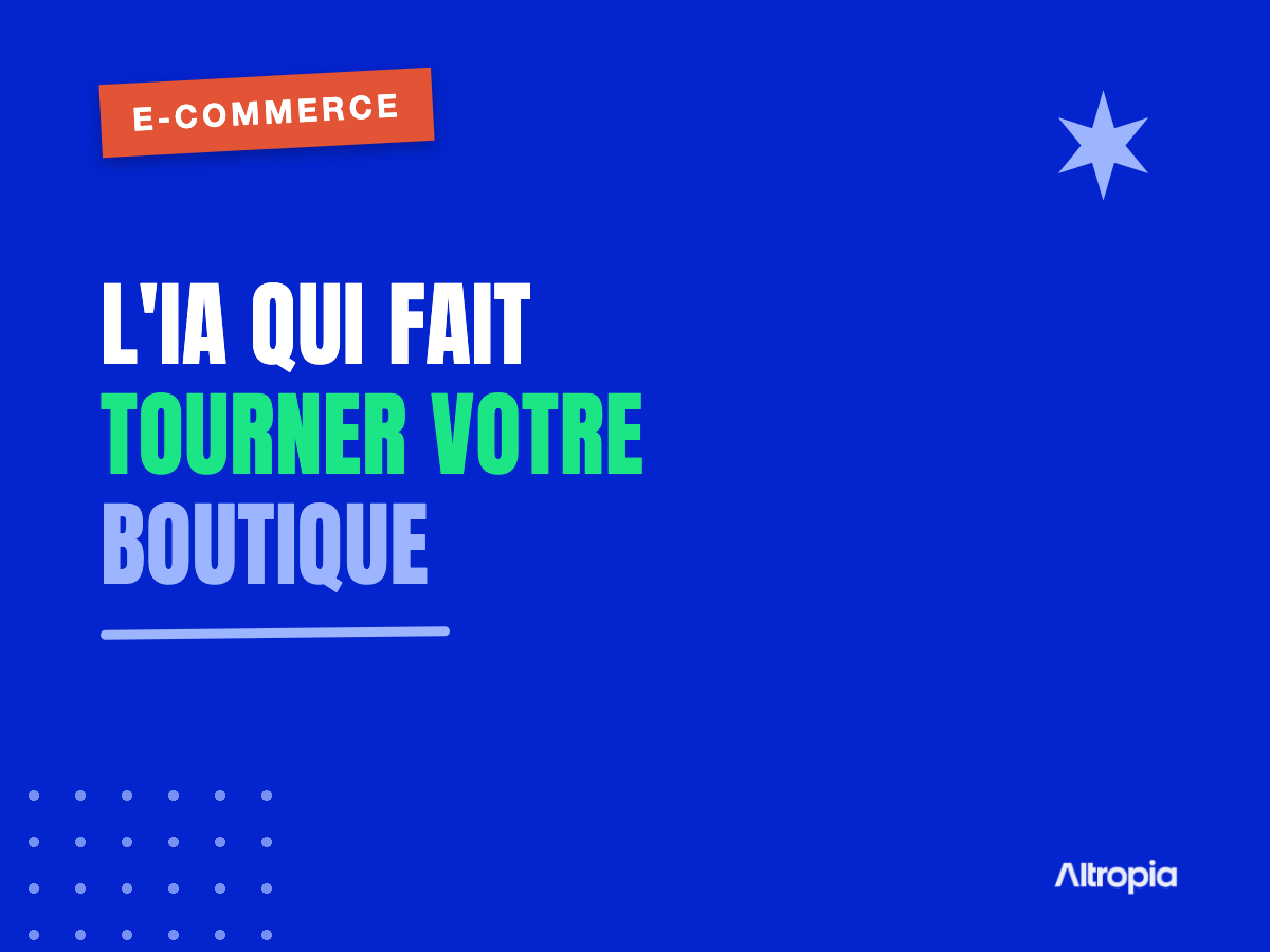 IA et e-commerce : fiches produits, stocks et SAV automatisés