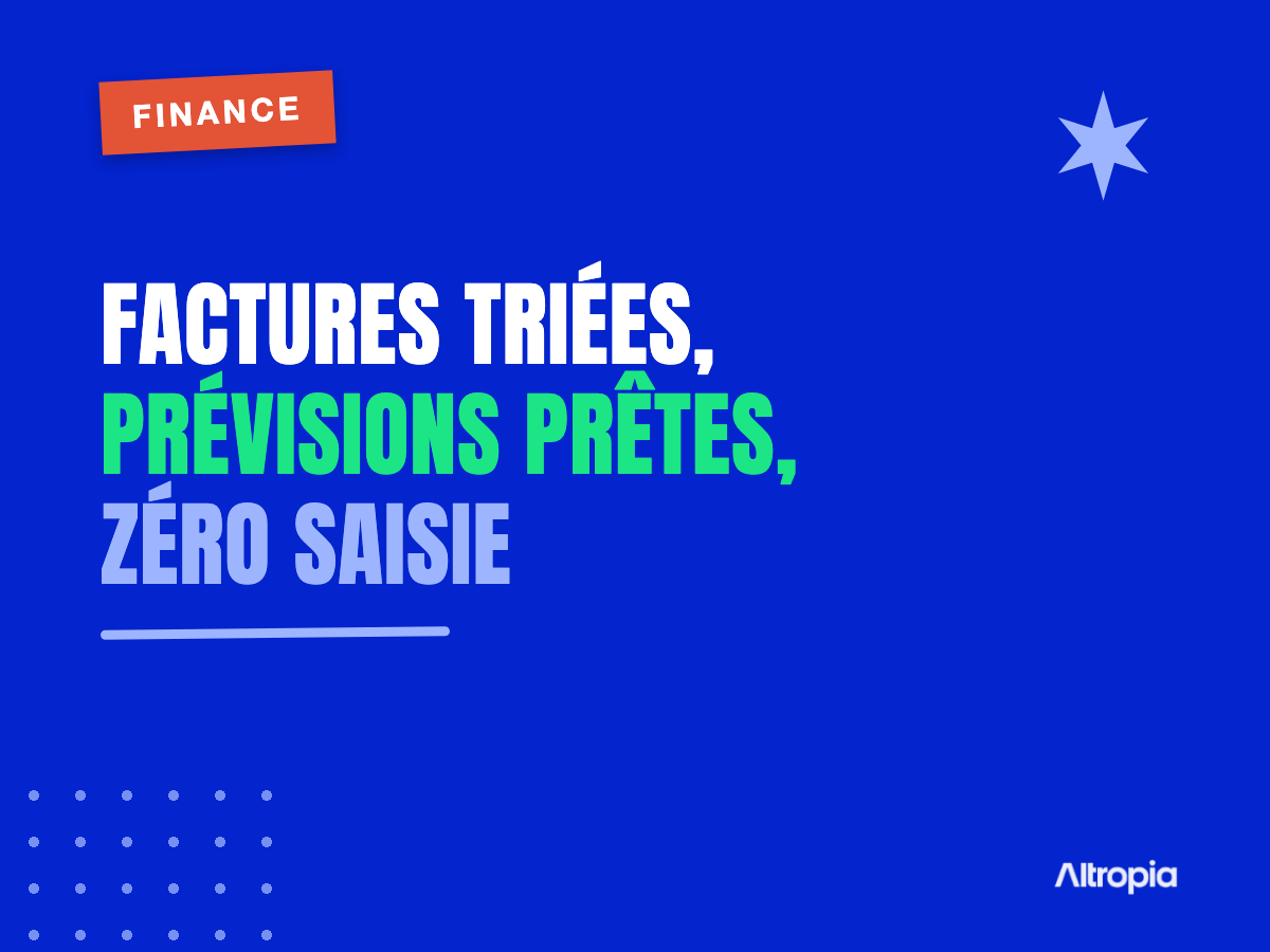 IA et finance en PME : factures, rapprochements et prévisions