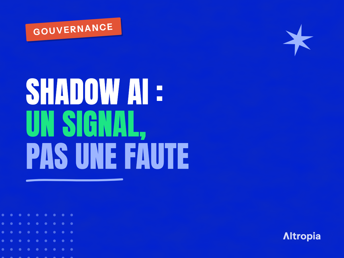 Shadow AI : vos salariés utilisent ChatGPT sans cadre. Et après ?